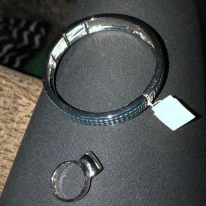 Ring and bangle bracelet